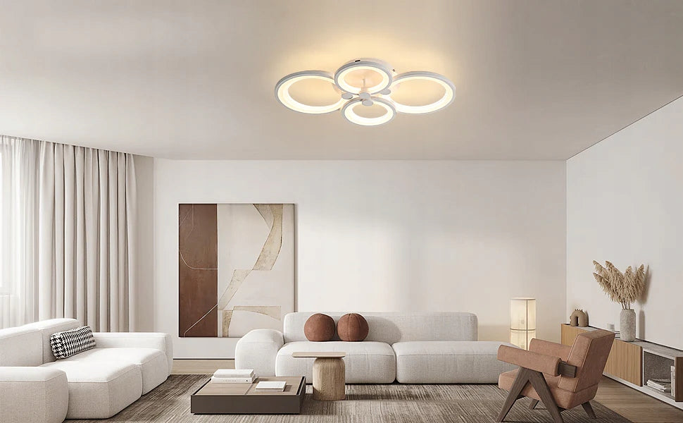Deckenlampe LED Zyrandol Ring modern 42W